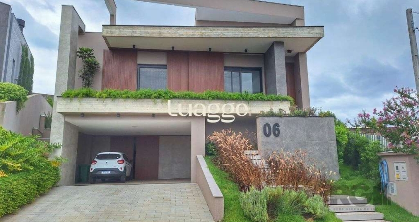 Casa mobiliada com 3 suítes no Condomínio Alphaville Gravataí