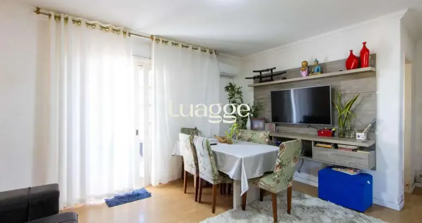 Apartamento com 88m², 2 dormitórios, 1 suíte, vaga coberta, no bairro Tristeza.