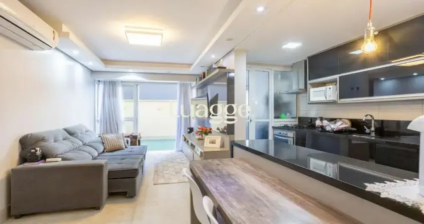 Apartamento garden com pátio privativo e churrasqueira no petrópolis