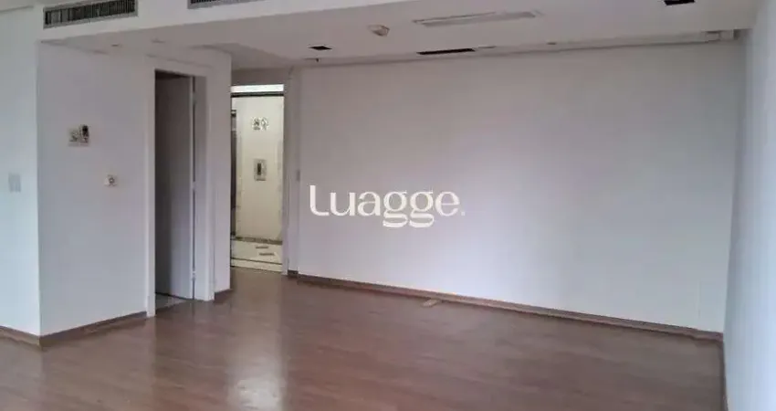 Sala comercial para locação no bairro auxiliadora - 40m² área privativa - piso laminado - 01 vaga estacionamento