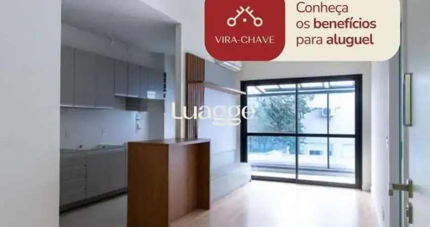 Apartamento garden mobiliado para locação no bairro tristeza - 61m² - 01 quarto/suite americana - 01 vaga