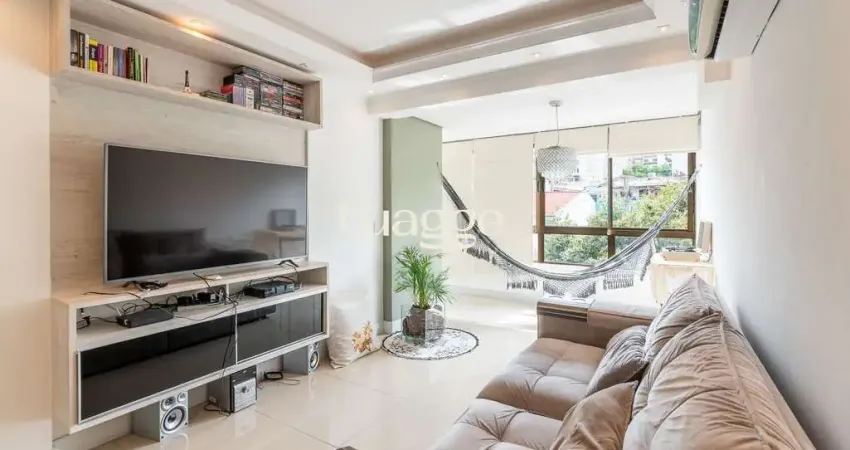 Apartamento com 78m² e 2 dormitórios, 1 suíte, 1 vaga no bairro petrópolis