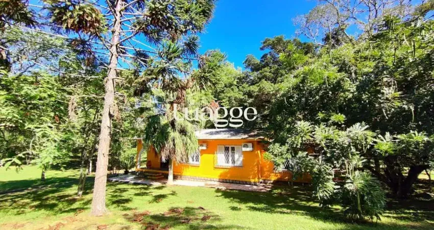 Seu refúgio na zona sul! chácara incrível em belém velho – 1,5 hectare com casa encantadora e açude!