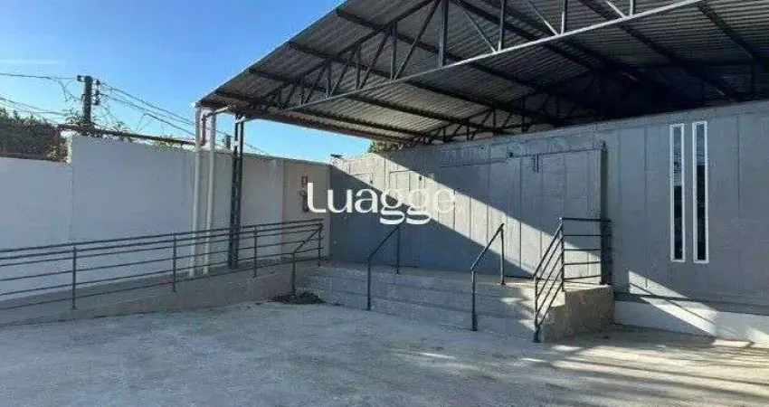 Pavilhão com quadras de esportes para locação no bairro aberta dos morros - 1.800m² área total - 02 quadras areia e 01 quadra futebol