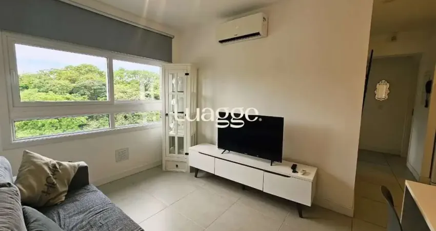 Apartamento mobiliado, 2 dormitórios, com vaga escriturada - cidade baixa