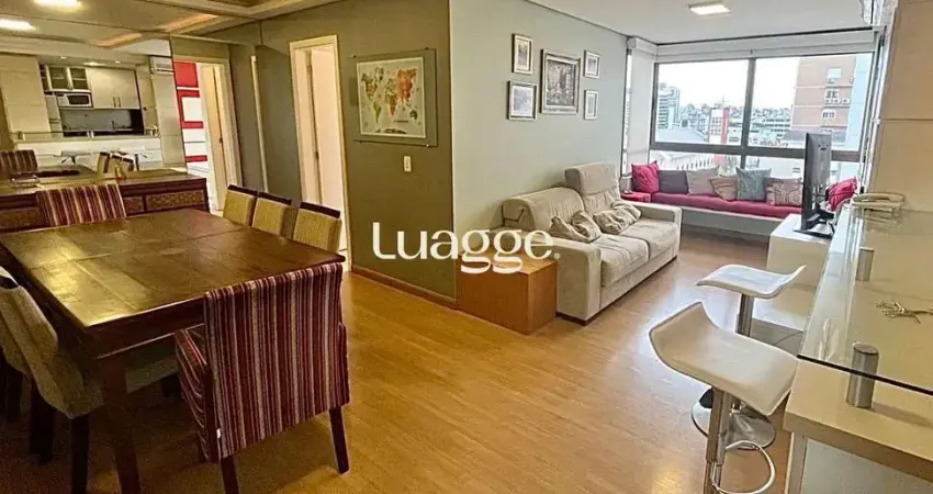 Lindo apartamento de 3 dormitórios, sendo 1 suíte, mobiliado, localizado no exclusivo condomínio le premier para alugar