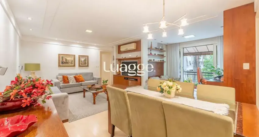 Apartamento com 124m² e 3 dormitórios, 1 suíte, 2 vagas no bairro higienópolis