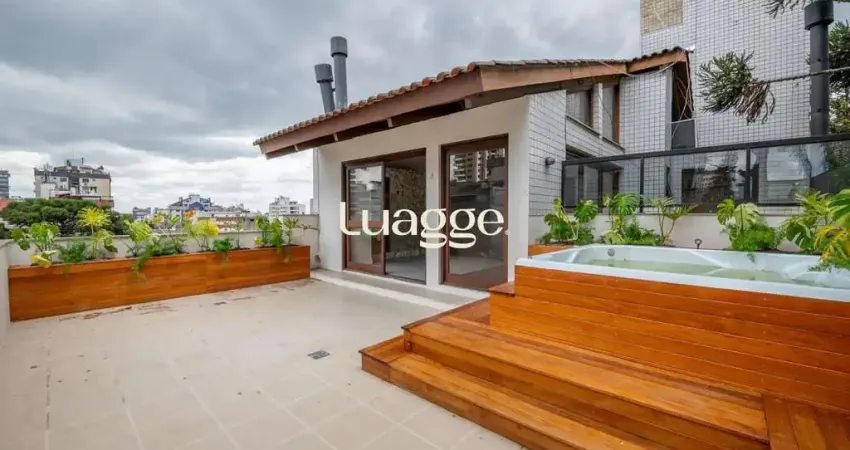 Cobertura com 200m², 3 quartos, 2 suítes, 2 vagas, no bairro mont serrat