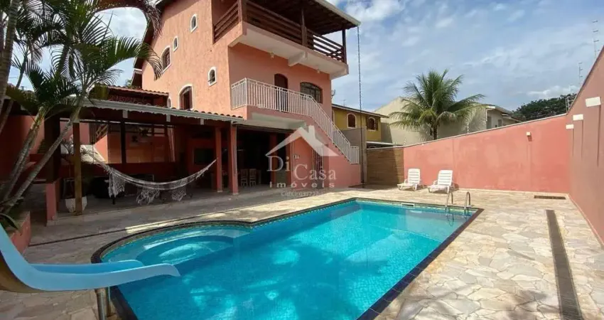Casa em Atibaia com 4 dorms. 2 suítes 4 vagas e lazer completo