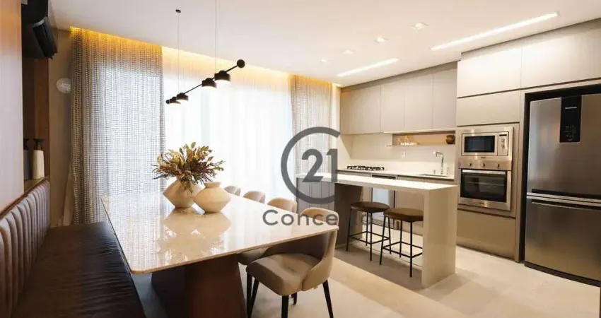 Apartamento com 2 quartos, 2 suítes à venda, 88 m² . Localizado em Campinas - São José/SC
