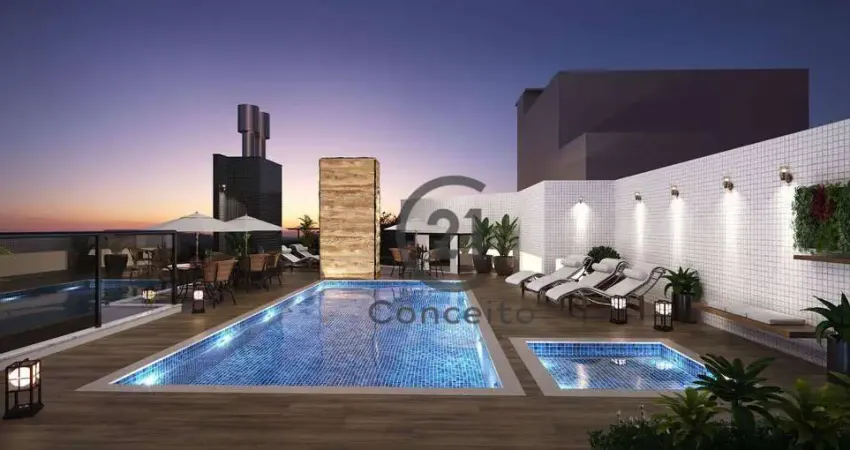Apartamento com 1 quarto à venda, 66 m² - Campinas - São José/SC