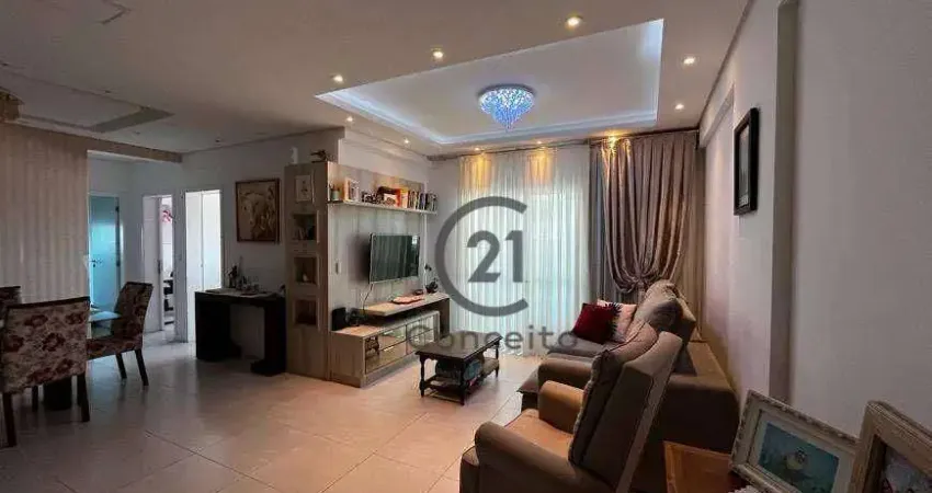 Apartamento com 3 quartos sendo 1 suíte à venda, 130 m² no bairro Barreiros - São José/SC