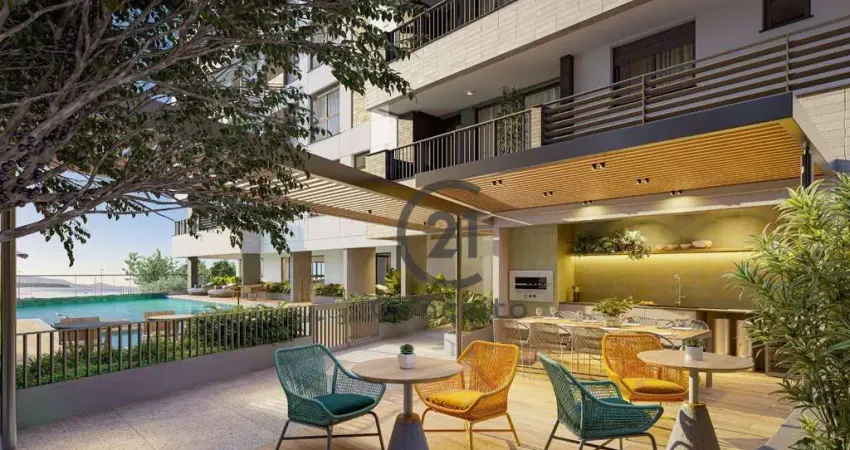 Apartamento com 3 quartos, 2 suítes à venda, 115 m² - Praia Comprida - São José/SC