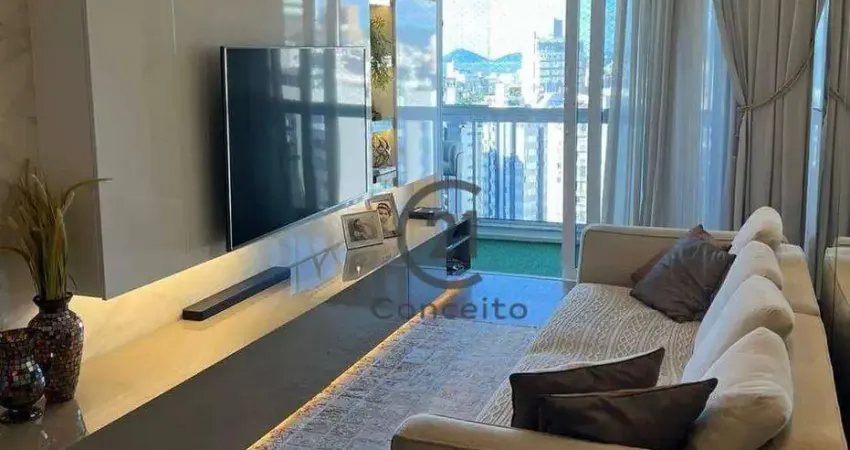 Apartamento com 2 dormitórios à venda, 75 m² por R$ 1.800.000,00 - Centro - Florianópolis/SC