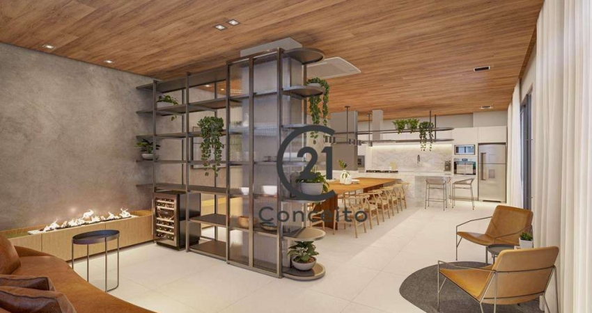 Apartamento com 3 quartos, 3 suítes à venda, com 129 m² no bairro Praia Comprida - SJ/SC
