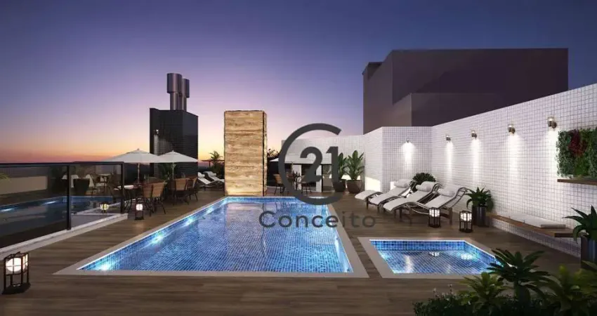 Oportunidade de 1 dormitório, 1 suíte no Belle Ville Residence no bairro Campinas, São José!