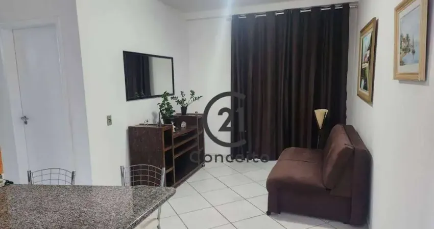 ?? Apartamento 1 Dormitório – Andar Alto, Bem Localizado e Super Aconchegante em Campinas!