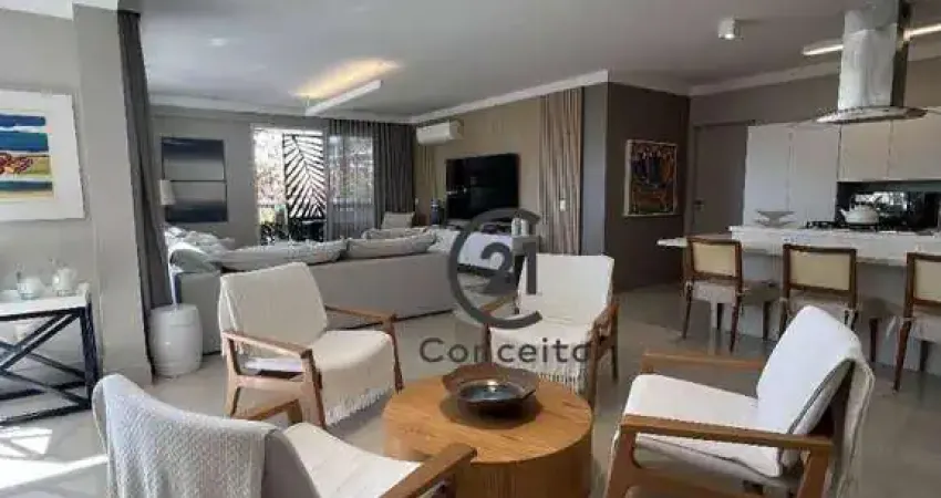 Cobertura com 3 quartos, 3 suítes, Escritório, MOBILIADA,  à venda,com 328 m² pé na areia na Cachoeira do Bom Jesus - Florianópolis/SC