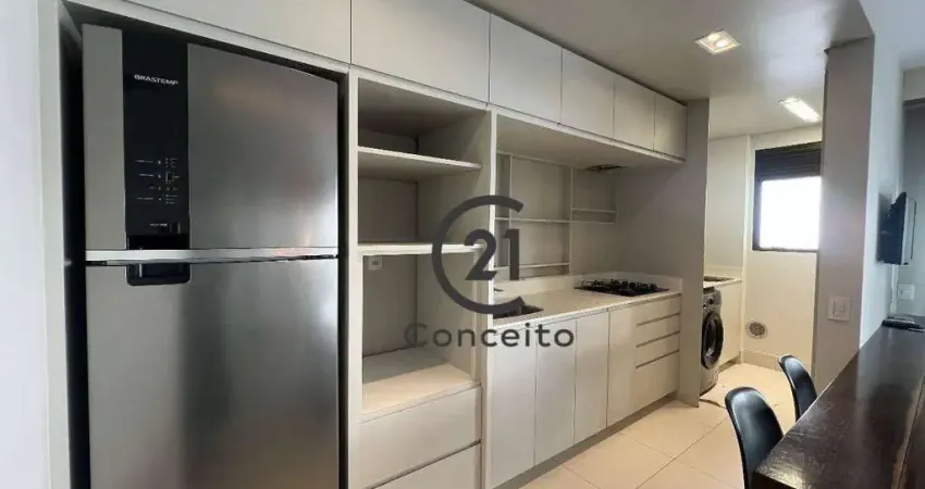 Studio com 1 dormitório MOBILIADO à venda, 53 m² no Centro de Florianópolis/SC