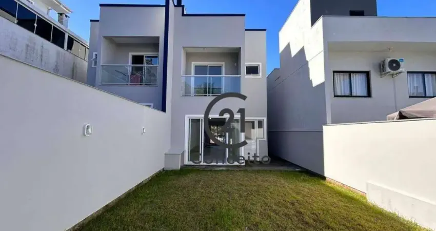 Casa com 3 dormitórios para alugar, 92 m² por R$ 4.157,50/mês - Loteamento Portal da Colina - São José/SC