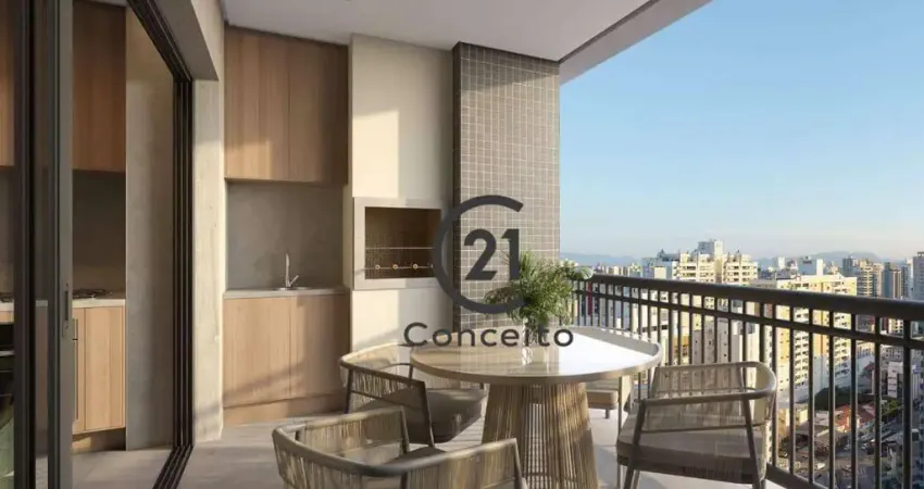 Apartamento com 3 dormitórios, 3 suítes, 1 lavabo, 2 vagas à venda, com metragem 117 m² no bairro Campinas - São José/SC
