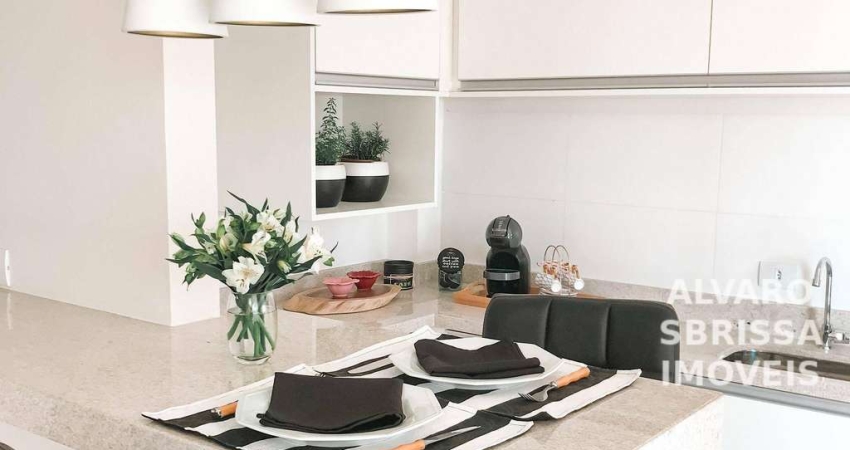 Lindo apartamento novo com 02 dormitórios 2 suítes 82,50 m2 no Condomínio Residencial Absolut Itu Novo Centro com localização privilegiada