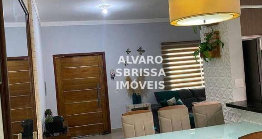 Casa com 3 dormitórios à venda, 160 m²  - Jardim Estância Bom Viver - Itu/SP