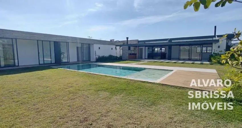 Casa térrea com piscina e 5 suítes no Condomínio Terras de São José II em Itu SP ac:550m2 at:2.131m2