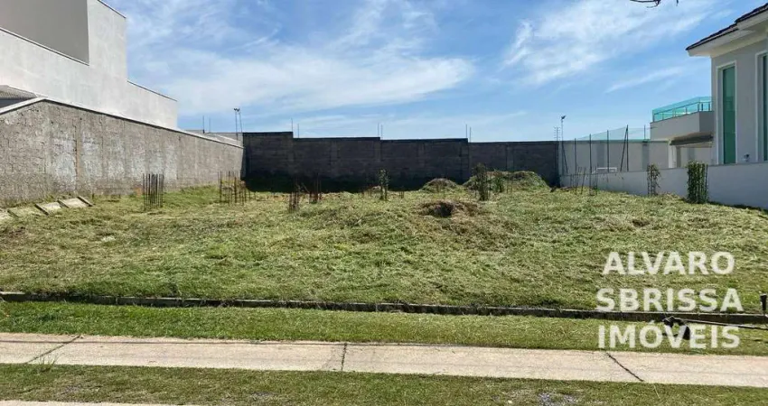 Terreno com 574 m2 excelente topografia à venda no Condomínio Palmeiras Imperiais em Salto SP já com projeto e fundação pronta! Oportunidade!!!