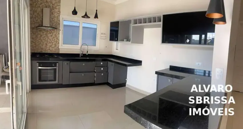 Linda casa térrea à venda com 321m2 3 suítes no condomínio costa das areias em salto sp