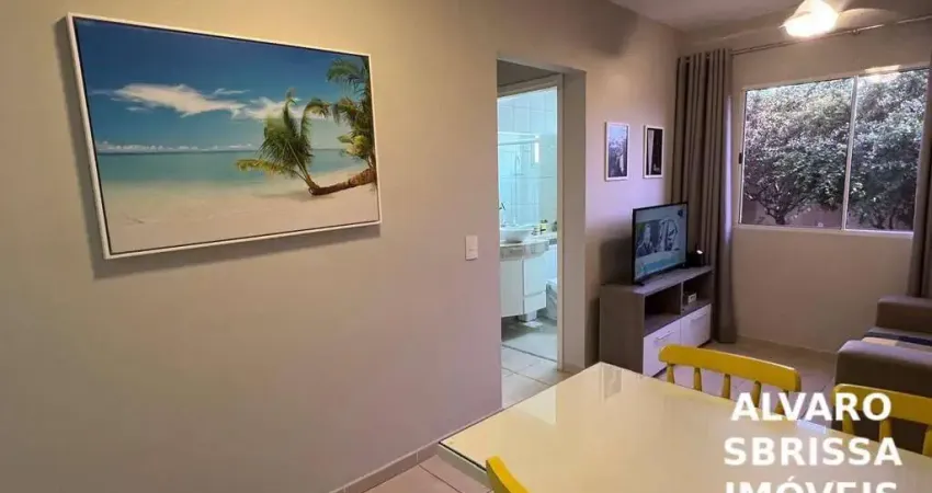 Oportunidade única. lindo apartamento mobiliado com 2 dormitórios à venda, 48 m² por r$ 300.000 - vila santa terezinha - itu/sp