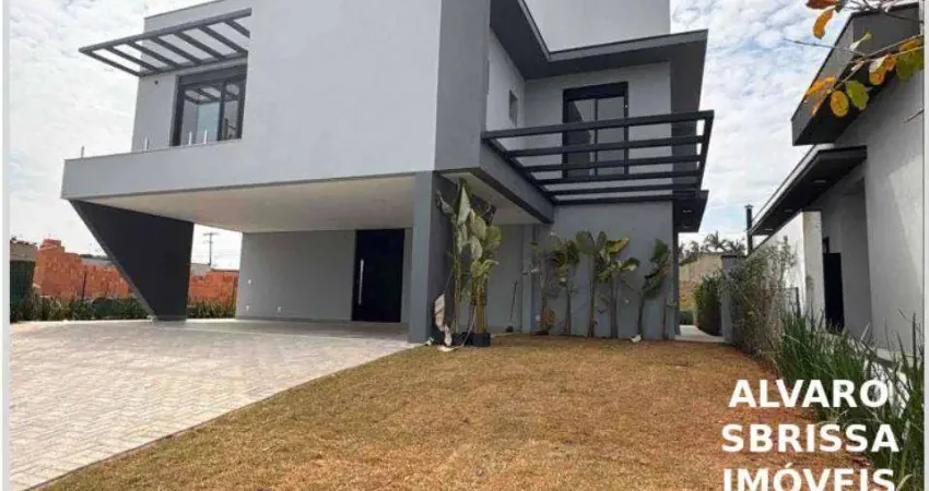 Casa com 4 dormitórios à venda, 313 m² por r$ 2.490.000,00 - condomínio bandeirantes - salto/sp