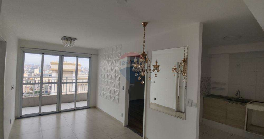 Apartamento com 2 dormitórios para alugar, 48 m² - Brás - São Paulo/SP.
