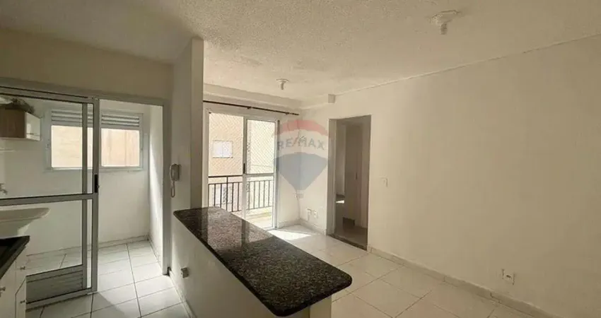 Apartamento à venda com 46m², varanda, conforto e lazer à porta de casa