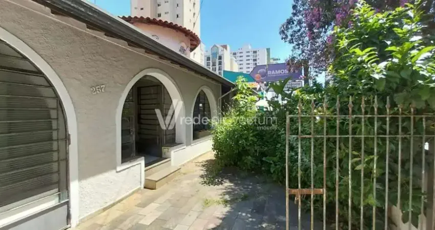 Casa comercial à venda na Rua Olavo Bilac, 257, Cambuí, Campinas