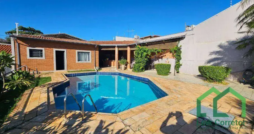 Casa, 326 m² - venda por R$ 950.000,00 ou aluguel por R$ 6.461,43/mês - Vila Nogueira - Campinas/SP