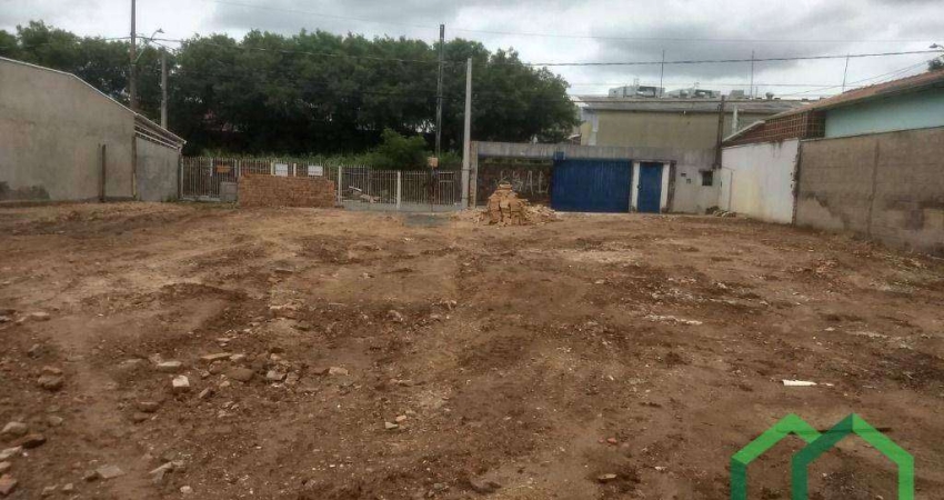 Terreno à venda, 726 m² por R$ 1.025.000,00 - Vila Industrial - Campinas/SP