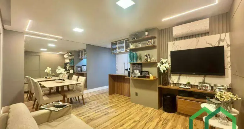 Apartamento com 3 dormitórios à venda por r$ 700.000 - jardim são vicente - campinas/sp