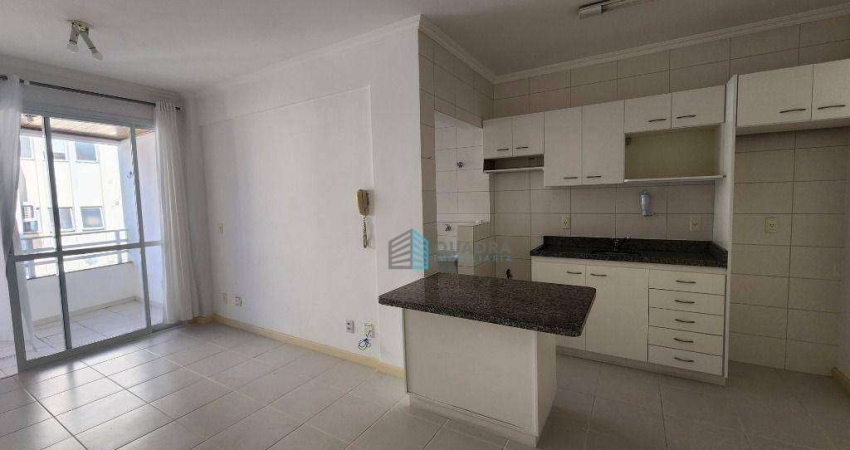 Apartamento com 1 dormitório para alugar, 50 m² por R$ 3.326,59/mês - Córrego Grande - Florianópolis/SC
