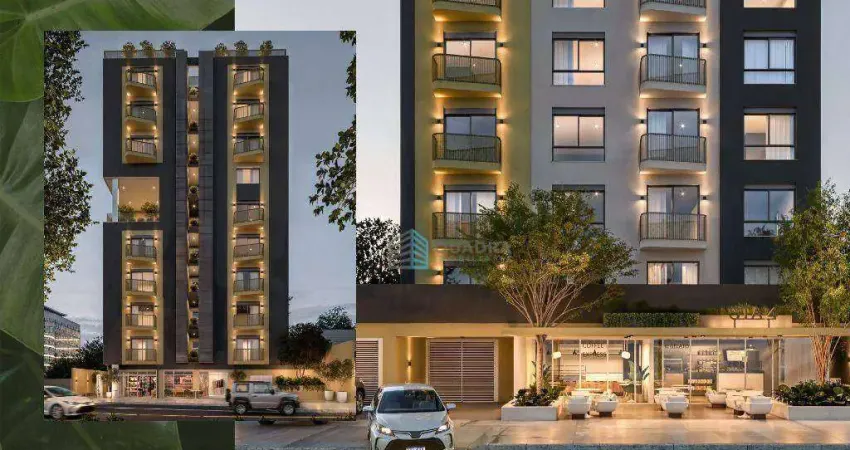 Studio com 1 dormitório à venda, 29 m² por r$ 340.216,70 - santa mônica - florianópolis/sc