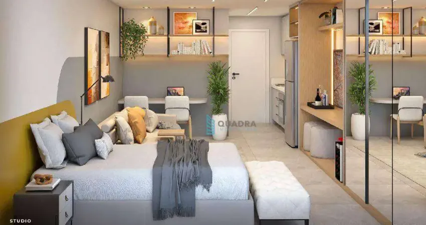 Studio com 1 dormitório à venda, 31 m² por R$ 331.785,76 - Santa Mônica - Florianópolis/SC