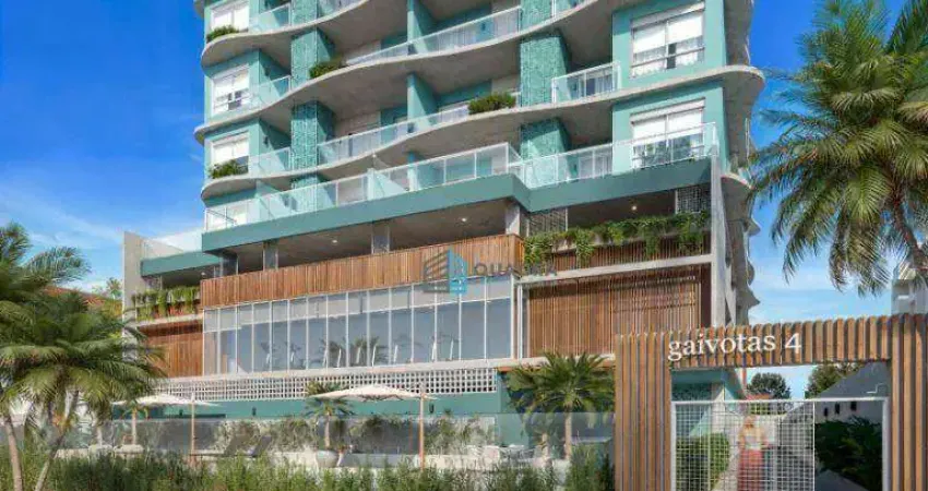 Gaivotas 4 -apartamento com 02 dormitórios à venda, 77 m² por r$ 895.750 - praia dos ingleses - florianópolis/sc