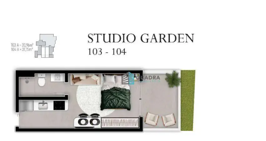 Kitnet / Stúdio à venda na Travessa Antenor Cardoso da Silva, Trindade, Florianópolis