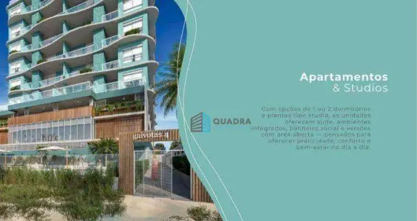 Studio com 1 dormitório à venda, 32 m² por r$ 430.869,45 - ingleses do rio vermelho - florianópolis/sc