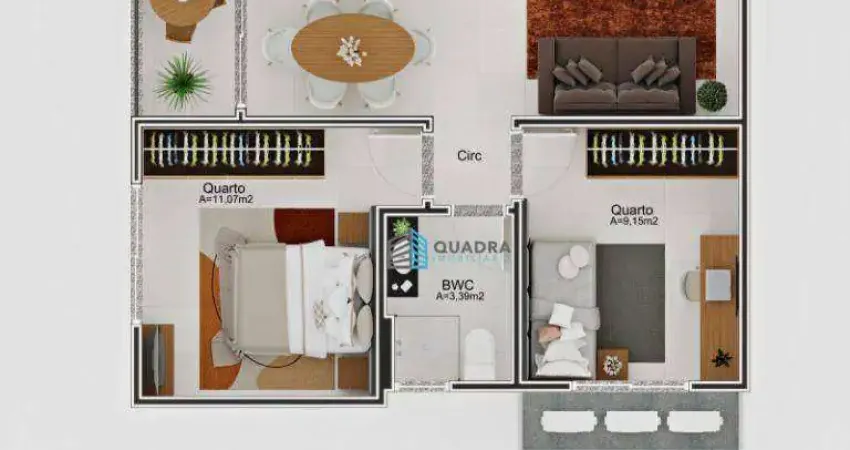 Apartamento com 2 quartos à venda na Rua Capitão Romualdo de Barros, 650, Carvoeira, Florianópolis