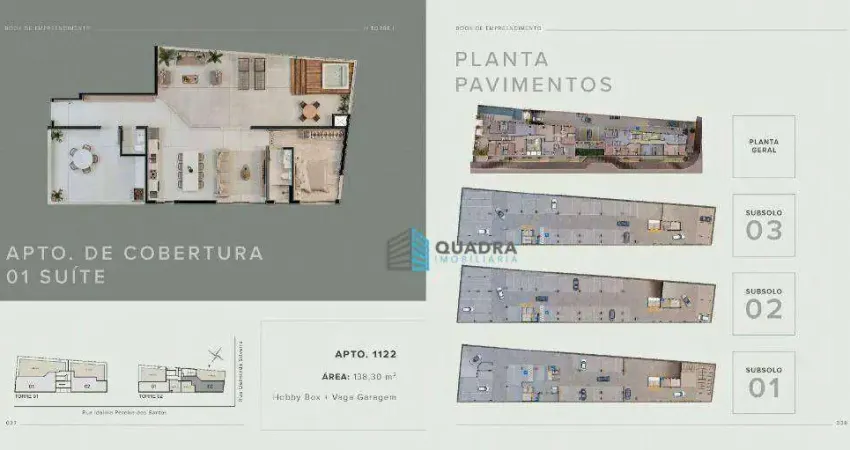 Cobertura com 1 quarto à venda na Rua Idalina Pereira dos Santos, Agronômica, Florianópolis