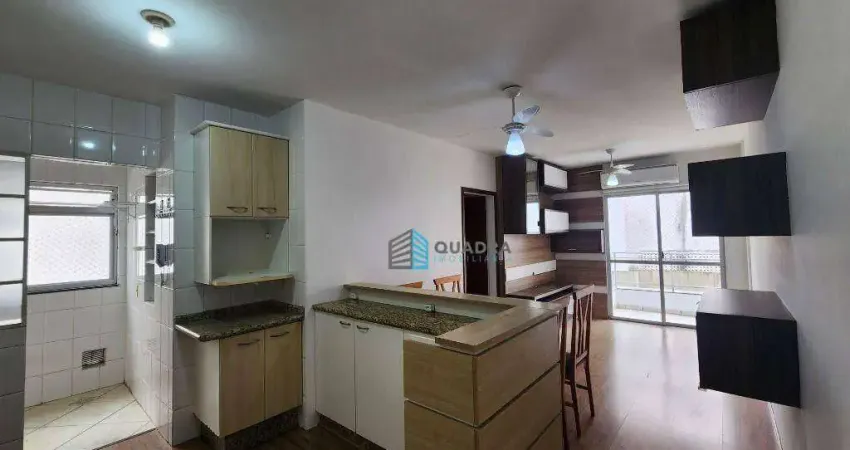 Apartamento com 3 dormitórios para alugar, 75 m² por r$ 4.460,38/mês - itacorubi - florianópolis/sc