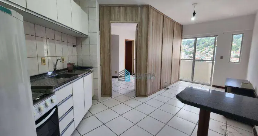 Apartamento com 1 dormitório para alugar, 40 m² por R$ 3.210,71/mês - Centro - Florianópolis/SC