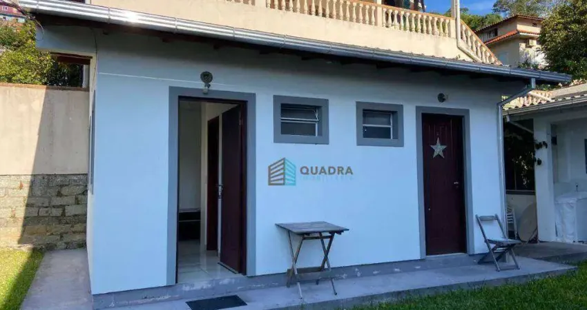 Kitnet com 1 dormitório para alugar, 16 m² por R$ 1.014,67/mês - Pantanal - Florianópolis/SC