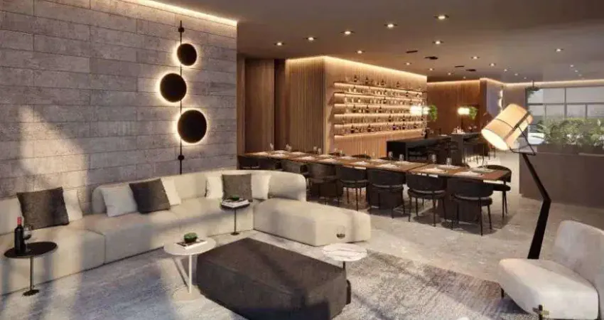 Apartamento alto padrão à venda no Unik Residence na Vila Firmiano Pinto em São Paulo - SP